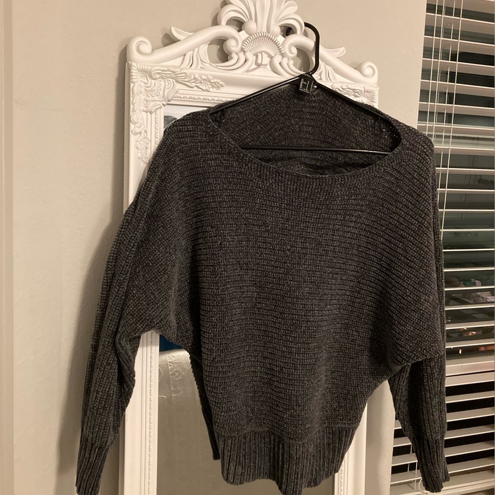Off shoulder sweater